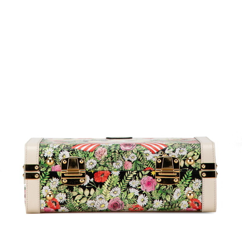 Gucci Yuko Higuchi Trunk Case Shoulder Bag White Multicolor Leather - Picture 5 of 7